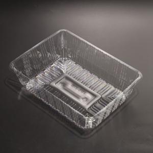 Best Disposable Rectangular Plastic Food Tray Eco Friendly For Bakery Shop wholesale