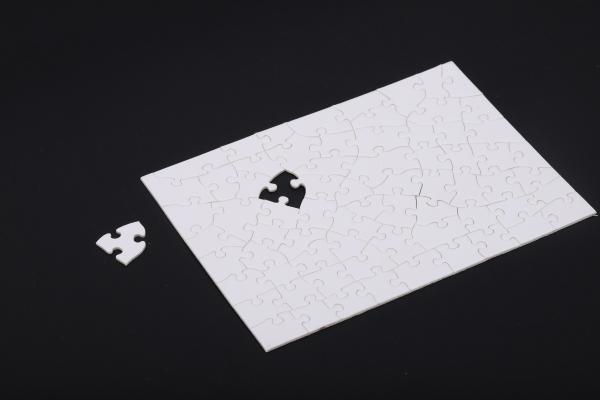 Cheap Interlocking Puzzle Playing Cards Black Spade Card OEM for sale