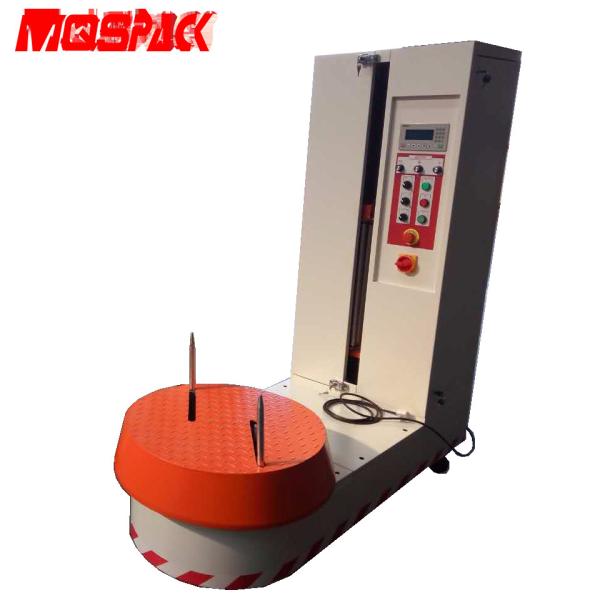 Cheap MQSPACK Baggage Suitcase Wrapping Machine Simple And Easy To Operation for sale