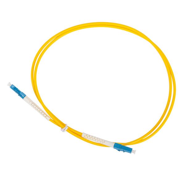 Cheap Flexible Angle Boot LC/UPC To LC/UPC Fibre Patch Cords Simplex SM G.657A1 Simplex(LSZH),5M for sale