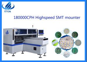 China LED Tube / Flexible Strip SMT Mounter Machine 180000CPH LED Mounting Machine 34 Heads on sale