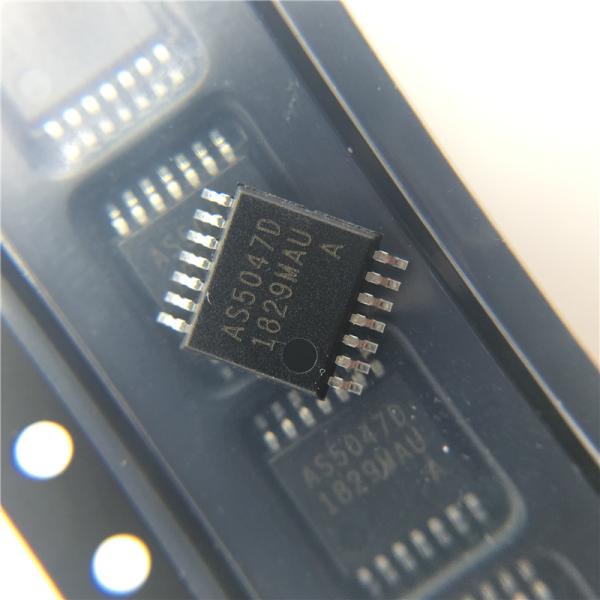 Cheap Board Mount Hall Effect Magnetic Sensors AMS OSRAM AS5047D-ATSM Analog Isolator IC for sale