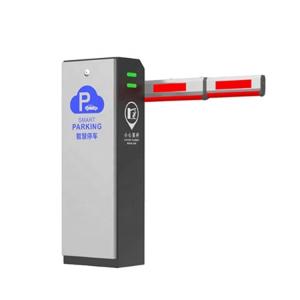 China 3s Grey Iron Access Control Boom Barrier Automatic Parking Gate Barrier Led Arm on sale