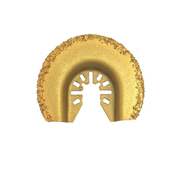 Cheap Brazed 64mm Oscillating Saw Grout Blade With Alloy Grit for sale