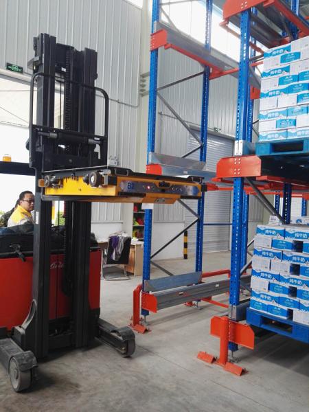 Cheap Semi-automated racking system- SIEMENS PLC control system shuttle racking system for sale