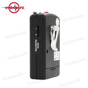 China Black Color Wireless Camera RF Detector , Hidden Camera Detector Silent Detection on sale