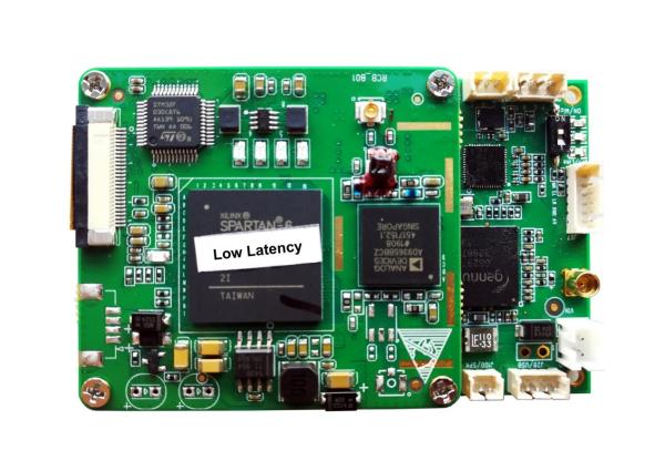 Cheap COFDM Video Transmitter OEM Module SDI & CVBS Inputs AES256 Encryption Low Latency for sale