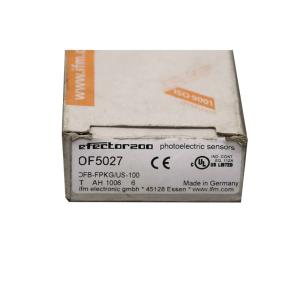 Best Diffuse Reflection IFM Photoelectric Sensors OF5027 OFB-FPKG/US-100 wholesale