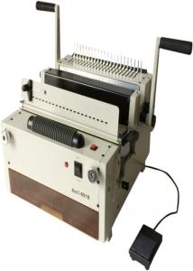 China 4 In 1 Wire Spiral Comb Binding Machine Paper Margin 2.5mm/4.5mm/6.5mm Nb- 6918 on sale