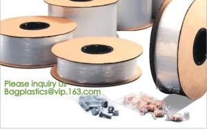 China Machine Automated Bags, Pre Opened Perforated Poly Plastic Auto Packing Roll Bags, LDPE bagging on sale