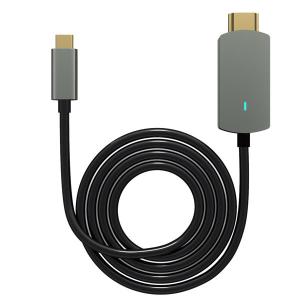 Best 1.8m Line HD Video Converter TYPE C To HDMI 4K 1OZ Copper HASL wholesale