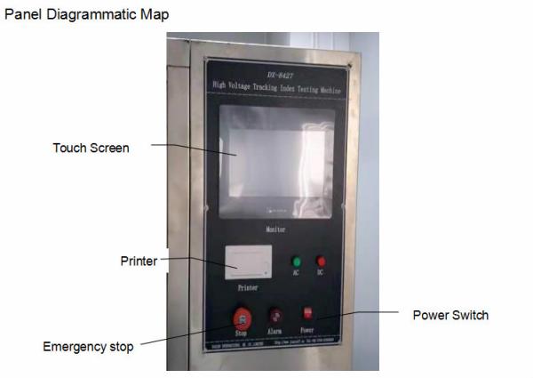 Cheap IEC60587-2007 Automatic High Voltage Tracking Index Flammability Test Machine  ASTM D2303 for sale