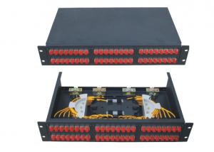 Best Dummy drawer 48 port Fiber Terminal Box for FC SC ST Adapter / CATV networks wholesale