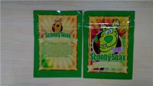 Best 4g Scooby Snax Herbal Incense Packaging Bags Scooby Snax Green Apple / Hypnotic Bags wholesale