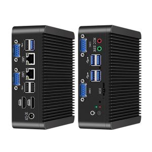 Best Intel Celeron J4125 Industrial PC With Dual LAN 4 COM DDR4 8GB And Linux wholesale