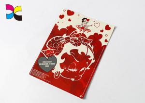 Best Cartoon Brochure Printing Services Glossy Lamination With Saddle Stitching wholesale