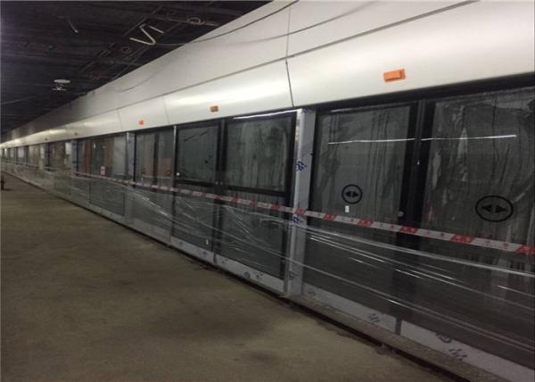 Cheap PF400 Metro Train Platform Screen Door System Half / Full Height  CAN Communication for sale