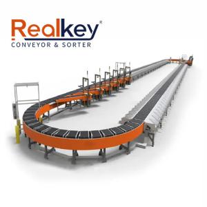 Professional Loop Cross Belt Sorter Designed To Enhance Sorting Accuracy And Operational Efficiency In Warehousing