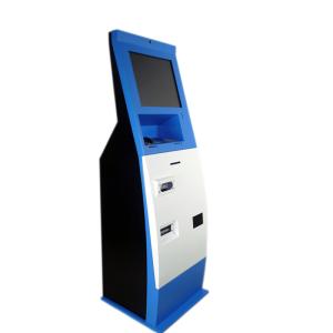 Best Touch Screen Payment Machine Kiosk , Self Service Payment Kiosk With Bill Recycler wholesale