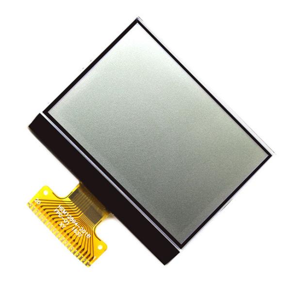 Cheap Blue Background STN Monochrome LCD Display COG Graphic Lcd 128x64 for sale