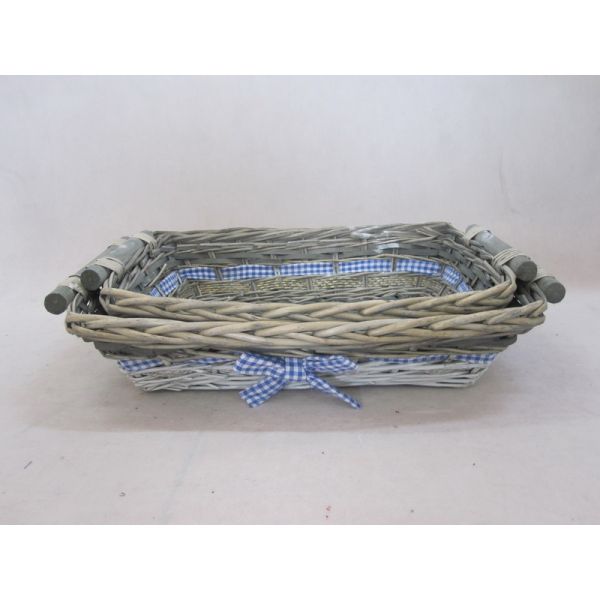 wicker garden basket