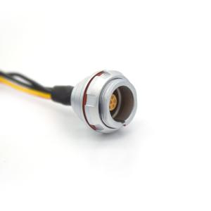 Best Round M12 Waterproof Connector 7 Core Push Pull Self Locking Socket wholesale