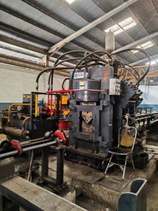 Best Enhanced High Speed CNC Heavy Angle Punching Marking Shearing Machine Line Model JNC2020Q wholesale
