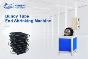 China Clamping Tube End Shrinking Machine Condenser Bundy on sale