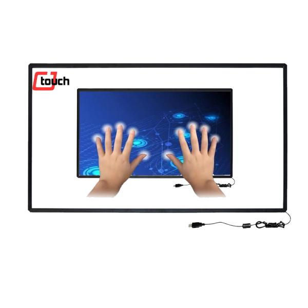 Cheap 48'' Multitouch IR Sensor Touch Screen , 10 Touchpoints IR Touch Display for sale
