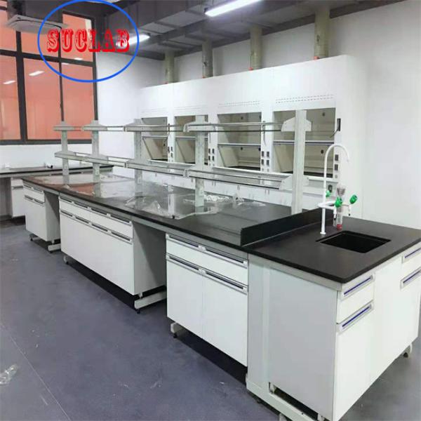 Cheap Chemical Resistant Modular Lab Benches With Storage Rustproof Anti Corrosion for sale