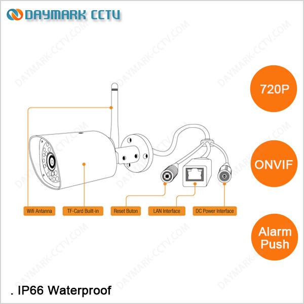 Cheap Yoosee 2CU bullet wireless camera long distance night vision for sale