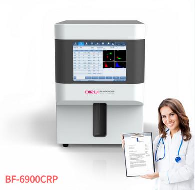 Cheap Dirui 5 Part Full Automatic Hematology Analyzer With Auto-Loader CRP Function for sale