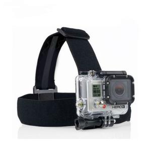 China Action Camera Black Elastic Head Strap Mount For GoPro Hero 4 3 2 3+ 4 Session SJCAM SJ4000 SJ5000 Xiaoyi 4K on sale
