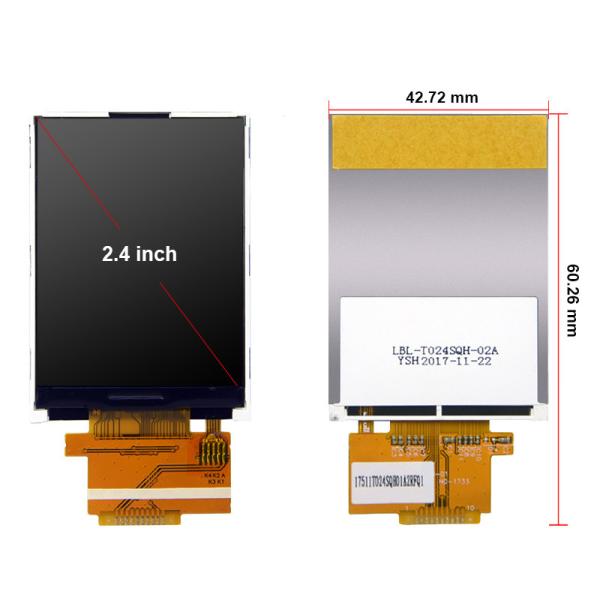 Cheap SPI Interface High Resolution Oled Display 240x320 2.4 Inch Full Viewing Angle for sale