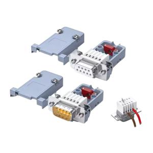 China DB9 RS232 9 Pin Male Female Breakout Adapter RS485 Serial Port Terminals Connector on sale
