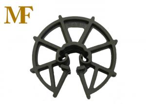 Best Formwork Reinforced Plastic Rebar Clip Spacer Wheel 15-50 mm Thickness wholesale