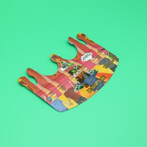 Cookies Custom Mylar Bag Ziplock 3.5 Resealable Zipper Smell Proof Child Exit Mylar Bags Special Shaped Bag
