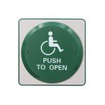 Flat Mushroom Press to Exit Push Button for Door Exit Access Control