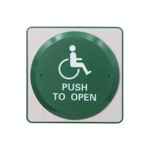 Flat Mushroom Press to Exit Push Button for Door Exit Access Control