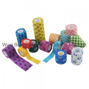Best Self Adherent Cohesive Wrap Bandages Wrap Equine Pet Flexible Printed wholesale