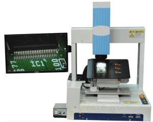 China 5D Custom Microscope 15 X-250 X Automatic Program Moving NC-5D , Built - In Camera on sale