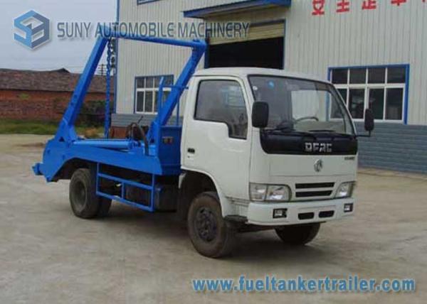 Cheap Small Swing Arm Garbage Trucks 4x2 Two Axles Dongfeng 2 Tons for sale