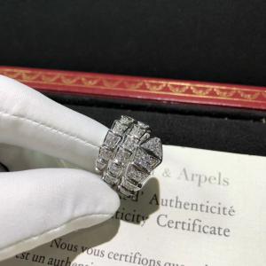 Best Magnificent 18K Gold Diamond Ring , Personalized  Snake Ring AN855116 wholesale