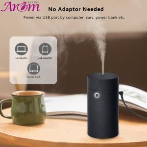 China Auto Shut Off 55ml USB rubber Appearance Portable Plastic Essential Oil Aroma Diffuser on sale