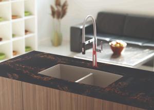 Best Durable Polished Quartz Floor And Decor Quartz Countertops Scratch Resistant wholesale
