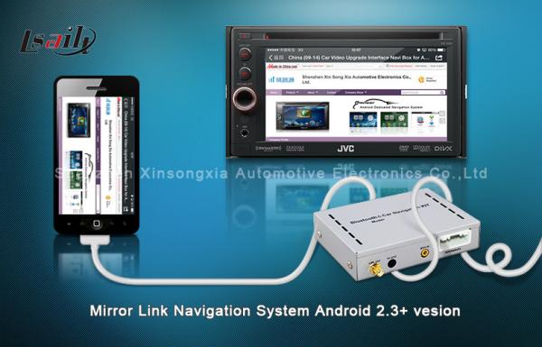 Cheap Car DVD JVC Mirror Link Box / GPS Navigation Boxes For Pioneer with Bluetooth for sale