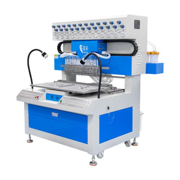 Cheap 220V Input Voltage PVC Rubber Label Making Machine 24 Colors PVC Patch Maker Machine for sale