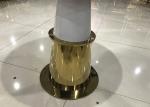Low Key Luxury 80cm 74cm Wrought Iron Marble Coffee Table