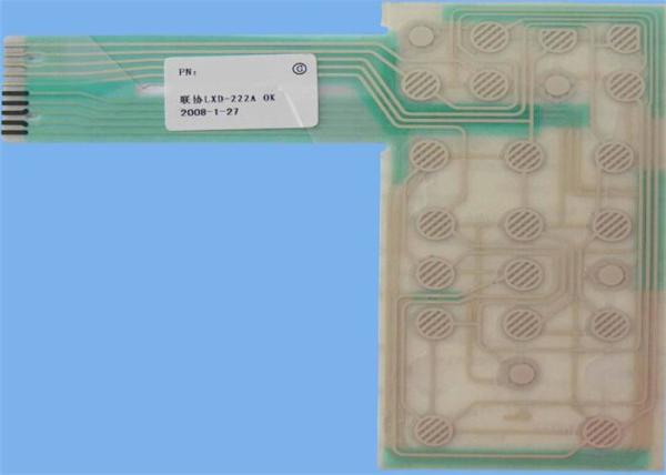 Cheap Flexible 2 Layer Custom Printed Circuit Board PCB for Tactile Membrane Switch for sale
