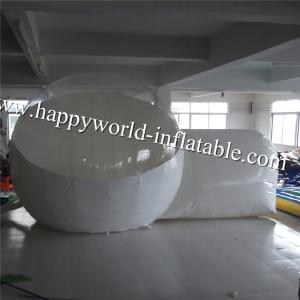 Half clear bubble tent , transparent inflatable tent , inflatable bubble tent for rent